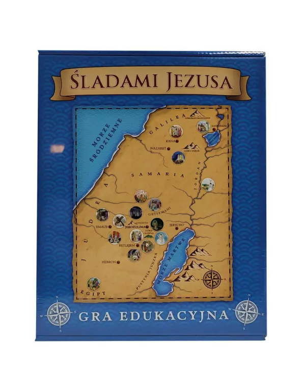 Gra edukacyjna - Śladami Jezusa - tantis.pl