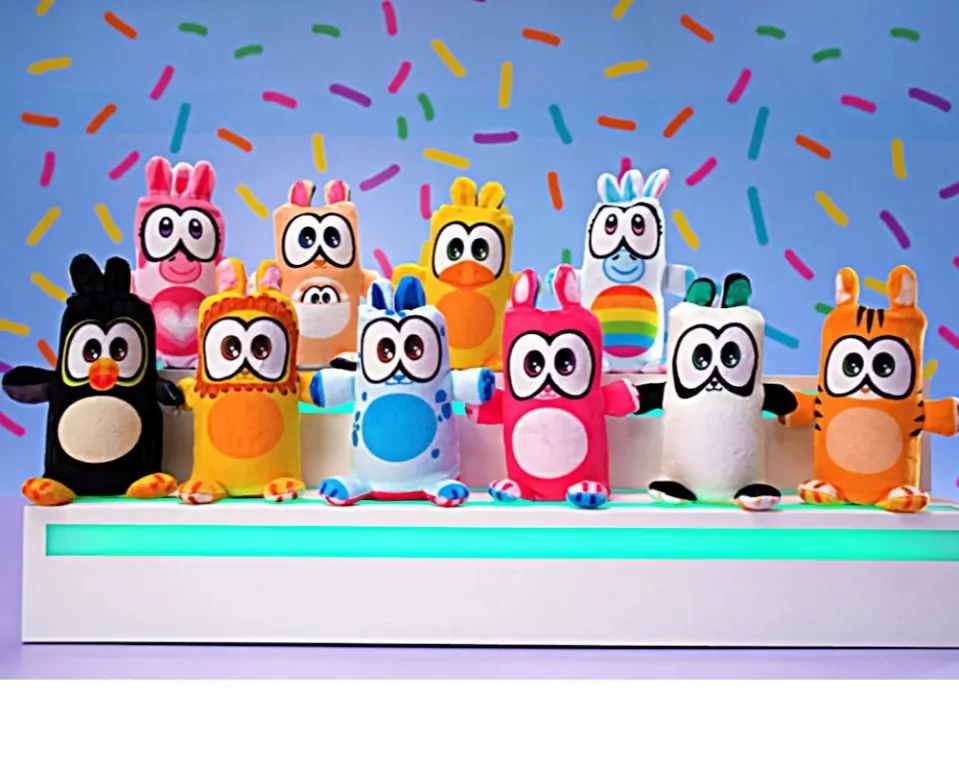 Dublusie. Dwustronne maskotki. Żyrafa Zebra - tantis.pl