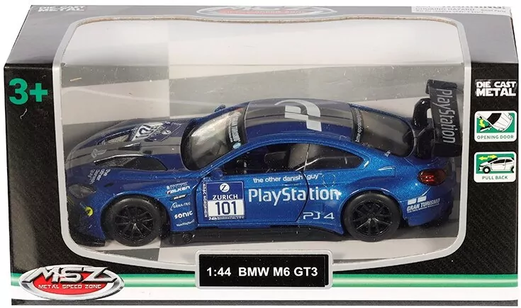 MSZ 1:44 BMW M6 GT3/67381A/blue - tantis.pl