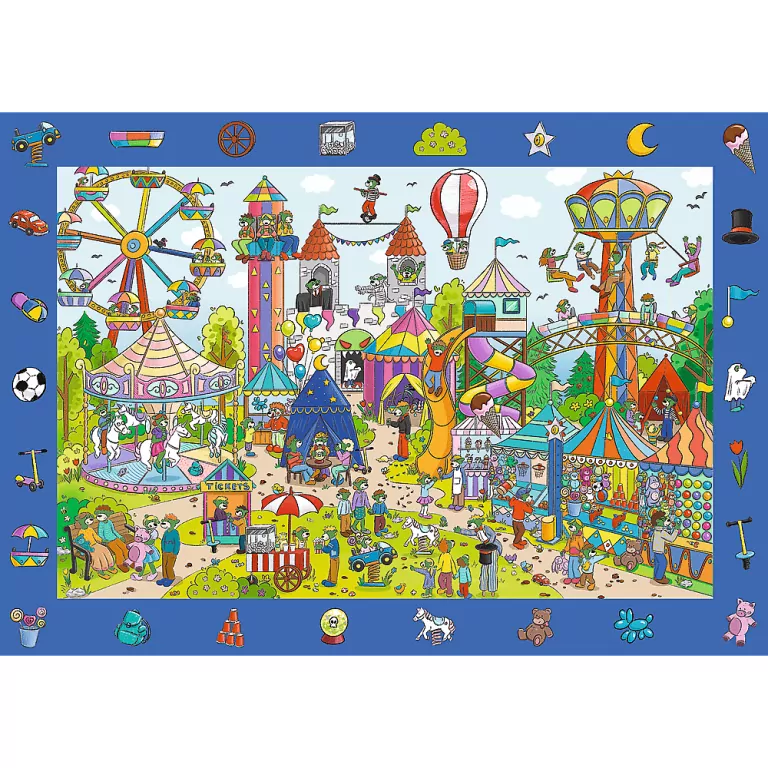 Puzzle 100. Spy Guy Miasteczko - tantis.pl