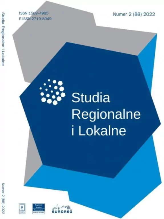 Studia Regionalne i Lokalne 2/2022 - tantis.pl