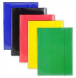 Teczka z gumką A4. Zielona