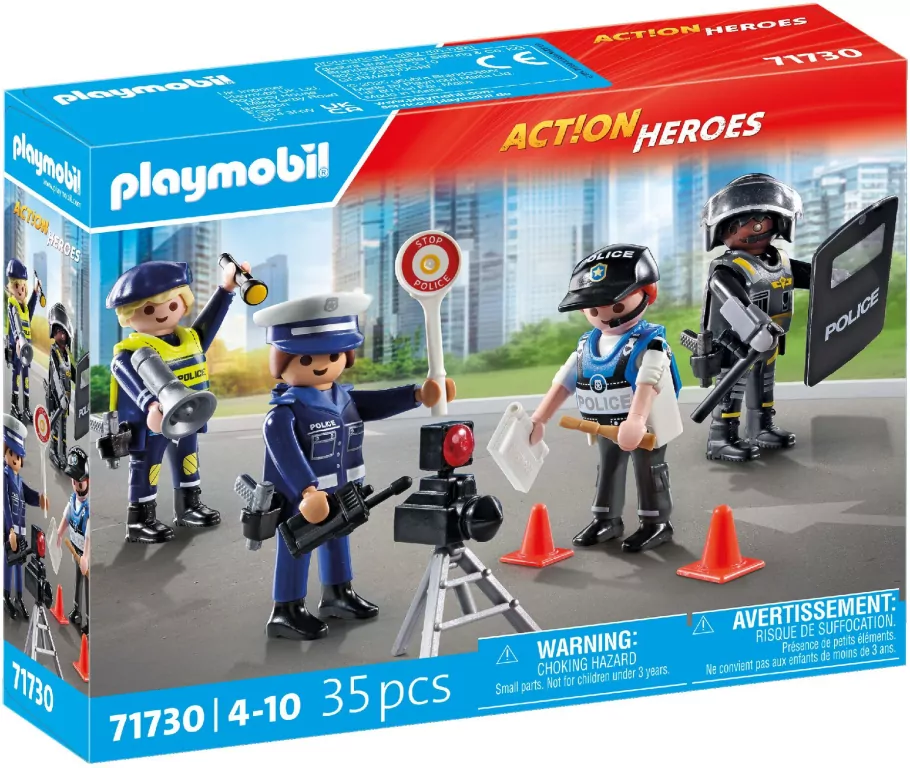 Playmobil Zestaw figurek policjantów 71730 - tantis.pl