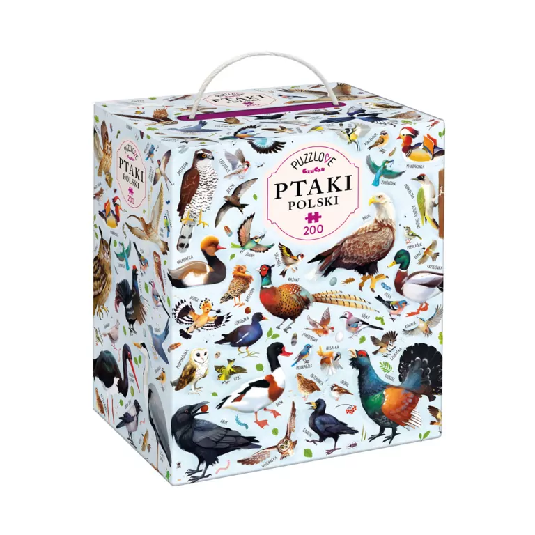 CzuCzu. Puzzlove. Ptaki Polski 200 el. - tantis.pl