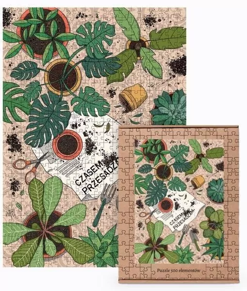 Puzzle 500. Czasem przesadzam - tantis.pl