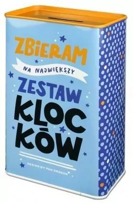 Skarbonka Happy - Zestaw klocków - tantis.pl