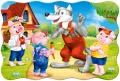 Puzzle 20 maxi. Trzy małe świnki. C-02399 - tantis.pl