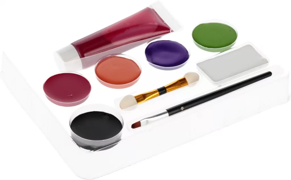 Farby do twarzy 6 kolorów Halloween - tantis.pl