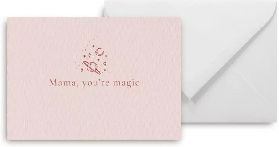 Mini kartka mama, you're magic - tantis.pl