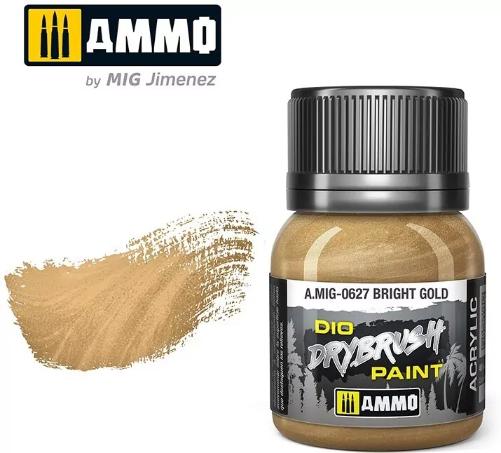 Ammo: DIO Drybrush - Bright Gold - tantis.pl