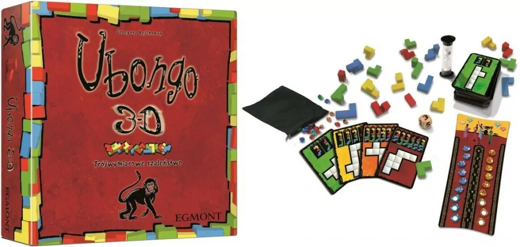 Ubongo 3D. Trójwymiarowe szaleństwo - tantis.pl