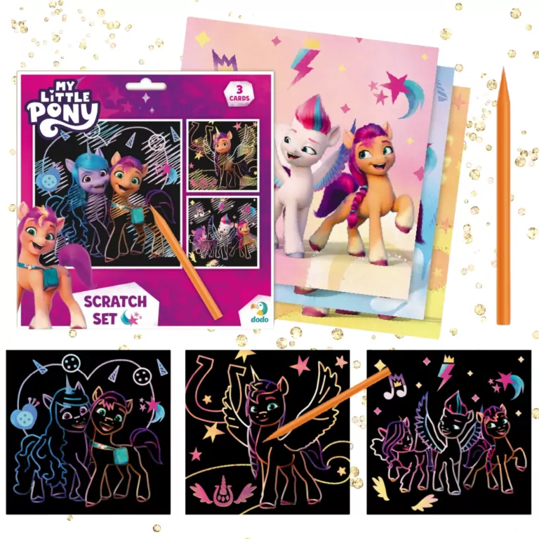 Zdrapka artystyczna. My Little Pony - tantis.pl