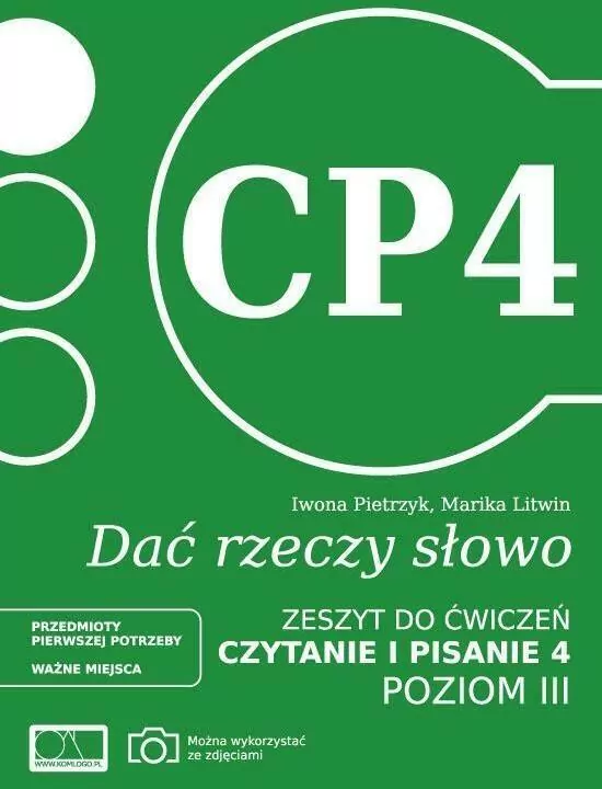 Dać rzeczy słowo. Czytanie i pisanie 4. Poziom 3. Zeszyt ćwiczeń - tantis.pl