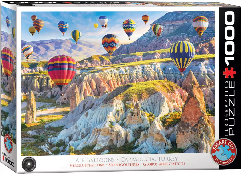 Puzzle 1000. Turcja, Kapadocja - tantis.pl
