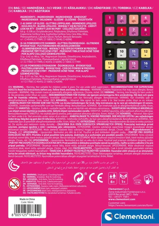 Crazy Chic. Paletka do makijażu. 18644 - tantis.pl