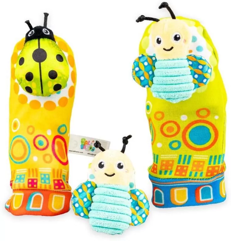 Zestaw grzechotek Łąka - tantis.pl