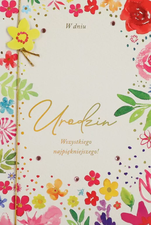 Karnet B6 Urodziny (wymienne cyfry) - tantis.pl