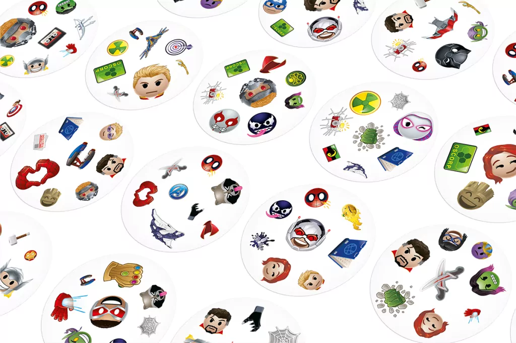 Dobble Marvel Emoji - tantis.pl