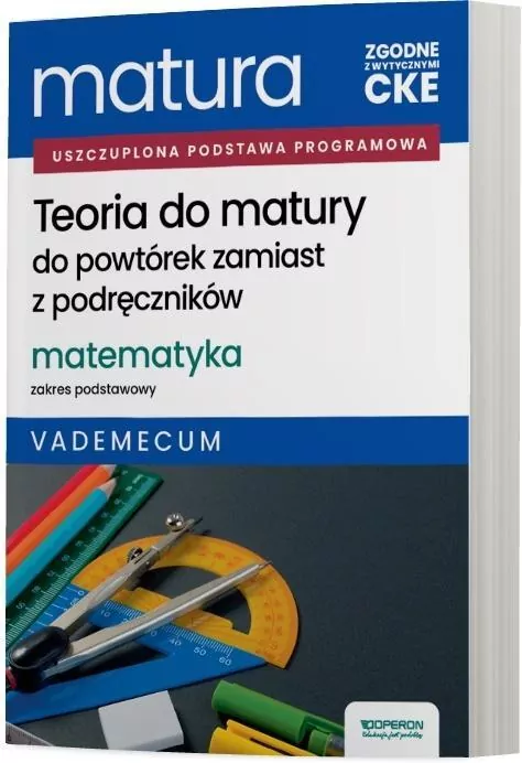 Matura 2026 Matematyka Teoria do matury Vadem. ZP - tantis.pl