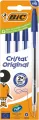 Długopis BIC Cristal Original Med niebieski 4szt. - tantis.pl