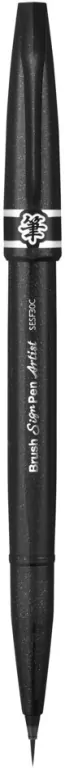 Precyzyjny pędzelek do kaligrafii SESF30 czarny 1 szt. - tantis.pl