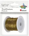 Drucik florystyczny. Złoty 0,45mmx30m - tantis.pl