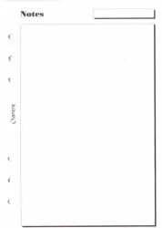 Wkład do organizera A5. Kartka biała