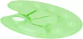 Plastikowa paleta do farb pastel zielony - tantis.pl