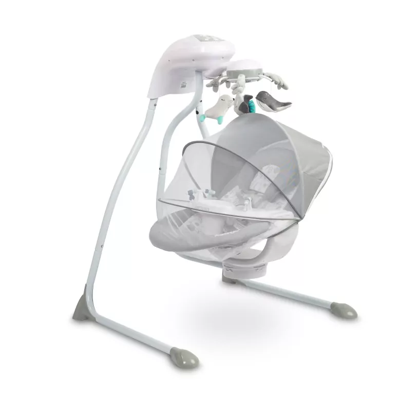 Caretero Huśtawka elektryczna Raffi graphite - tantis.pl