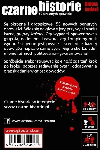 Głupia śmierć. Czarne historie - tantis.pl