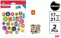 Naklejki literki 2 arkusze - tantis.pl