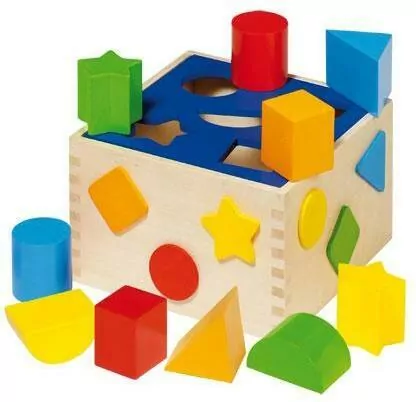 Sorter kształtów drewniany - tantis.pl