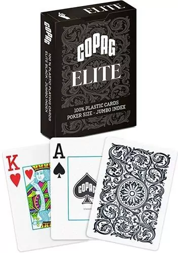 Karty do gry Copag Elite Black - tantis.pl