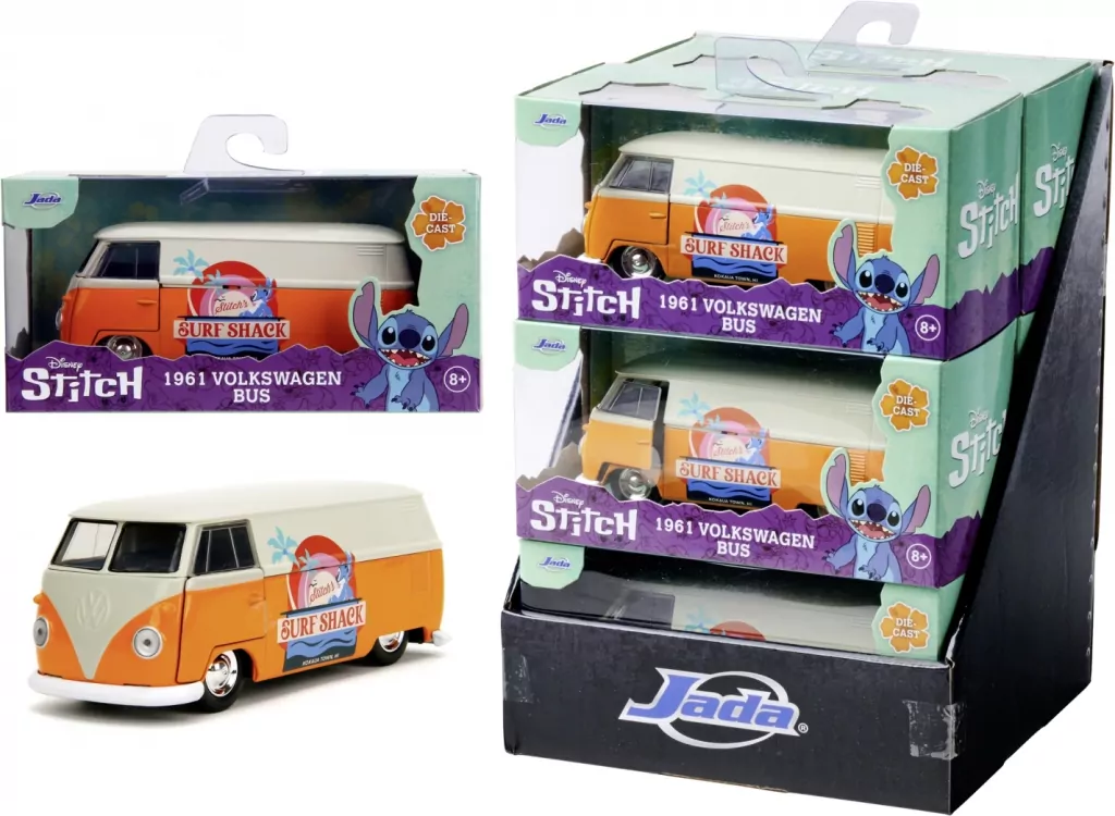 Jada Stitch 1961 Volkswagen Bus 1:32 - tantis.pl