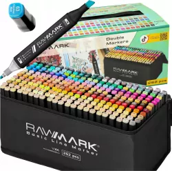 Zestaw markery alkoholowe + kolorowanka