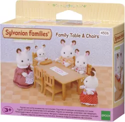 Stół i krzesła do jadalni. Sylvanian Families