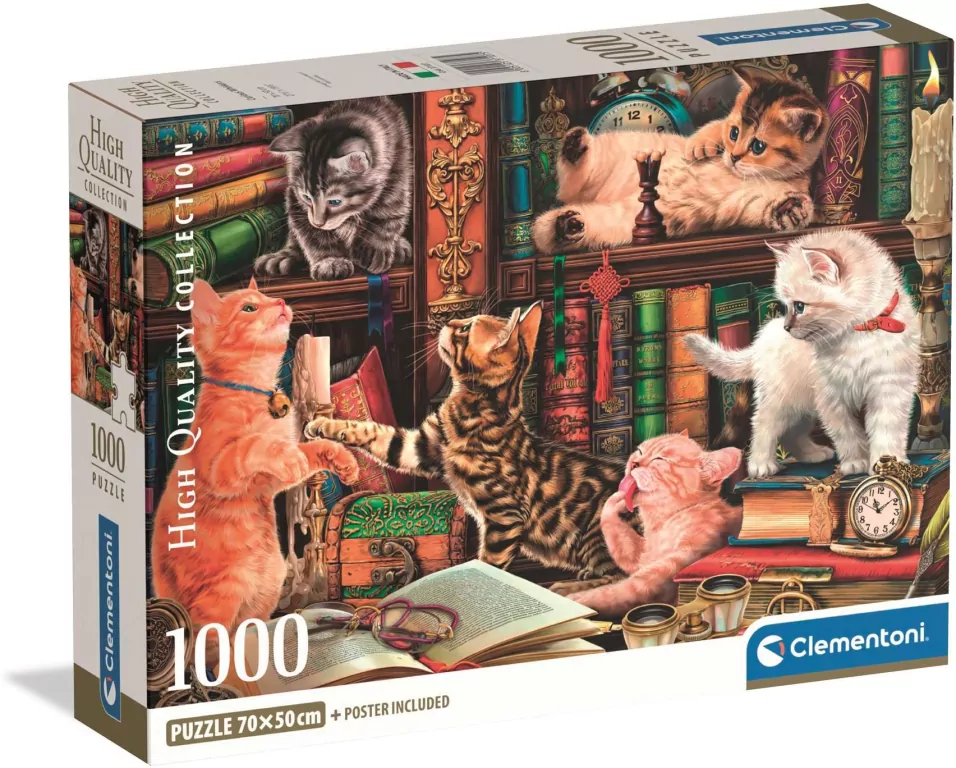 Puzzle 1000 Curious Whiskers - tantis.pl