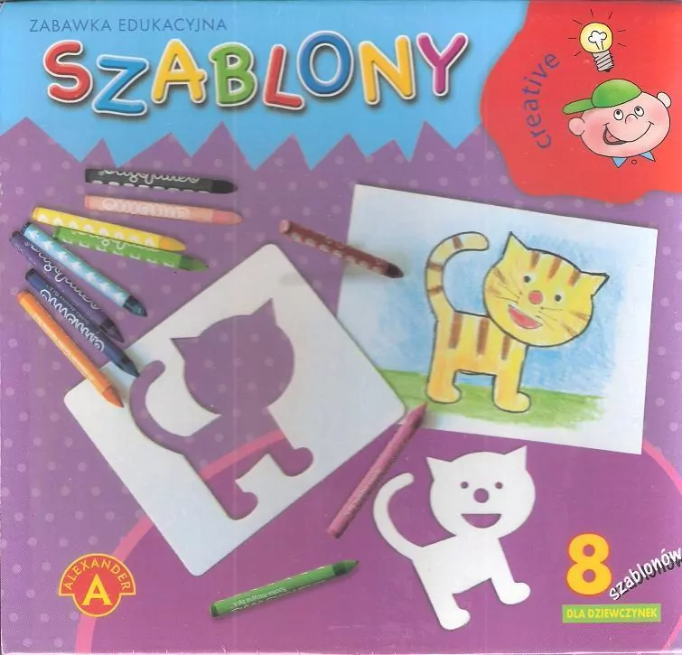 Szablony. 8 szablonów dla dziewczynek - tantis.pl