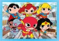 Clementoni. Puzzle 4w1. Super Kolor DC Superfriends - tantis.pl