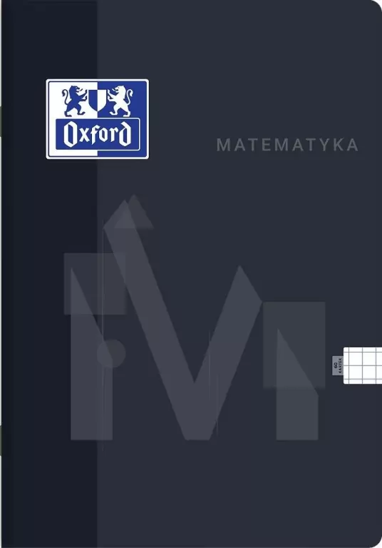 Zeszyt A5/60K kratka Matematyka (5szt) OXFORD - tantis.pl