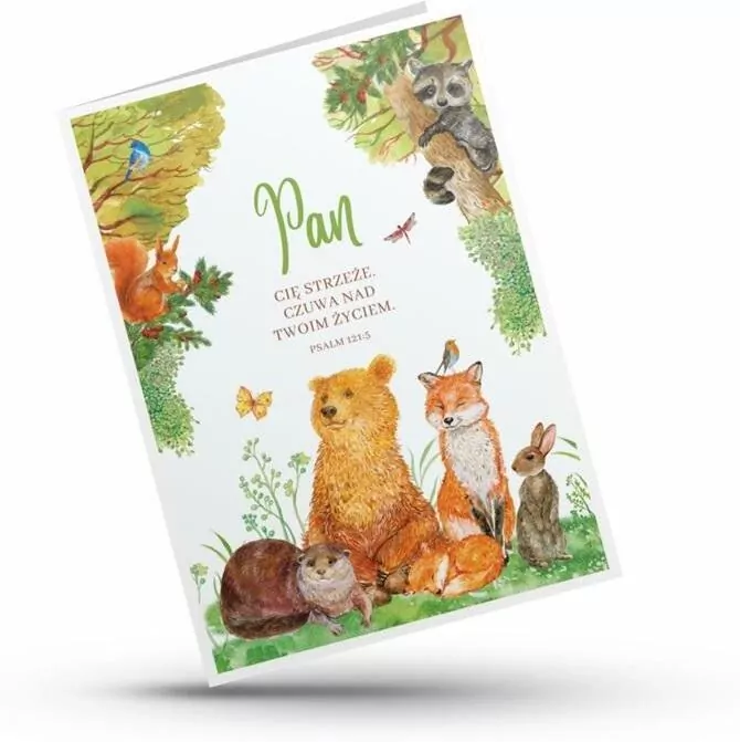 Karnet - Pan Cię strzeże. Czuwa nad twoim życiem - tantis.pl