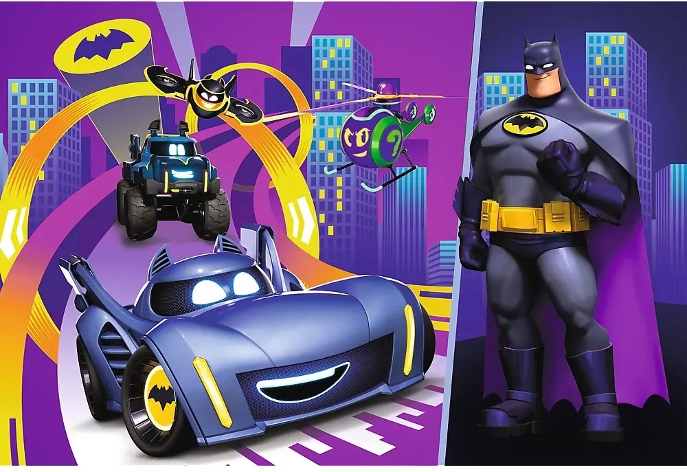 Puzzle 60 Batman i jego pojazdy TREFL - tantis.pl