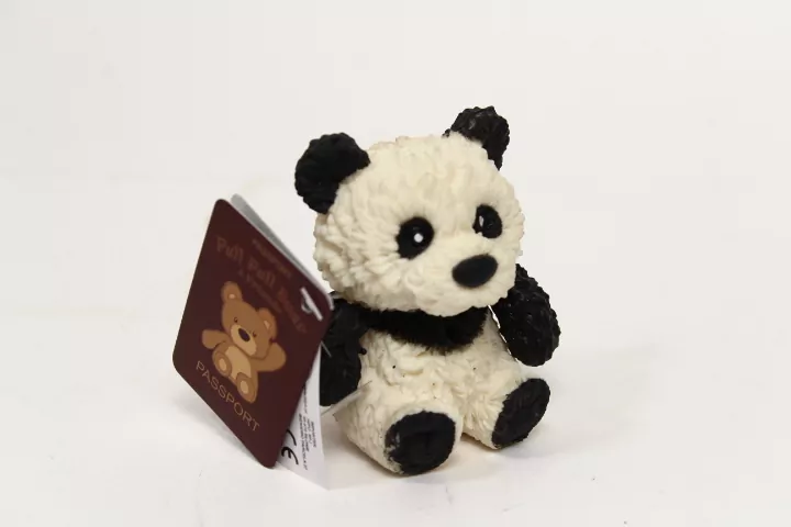 Panda z groszkiem gniotek 7cm - tantis.pl