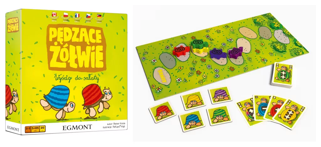 Pędzące żółwie. Wyścig do sałaty - tantis.pl