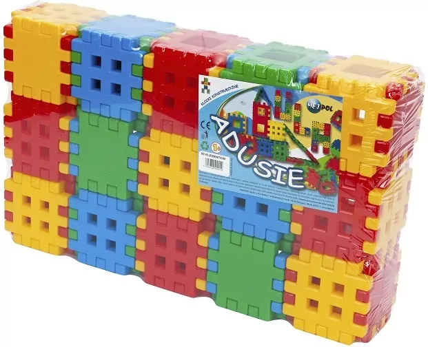 Klocki konstrukcyjne ADUSIE 90 elementów - tantis.pl