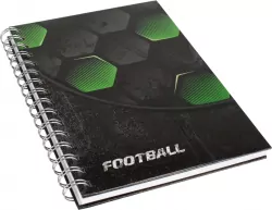 Kołonotes A5 oprawa twarda Football