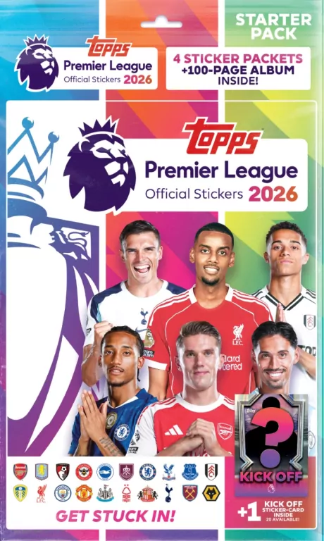 Premier League 2026 Stickers Starter Pack - tantis.pl