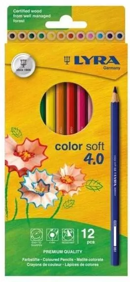 Kredki Color Soft 4.0 Hangable 12 kolorów - tantis.pl