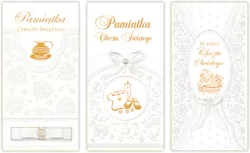 KARNET CHRZEST DL Z KOPERTA EXCLUSIVE MRG FOL