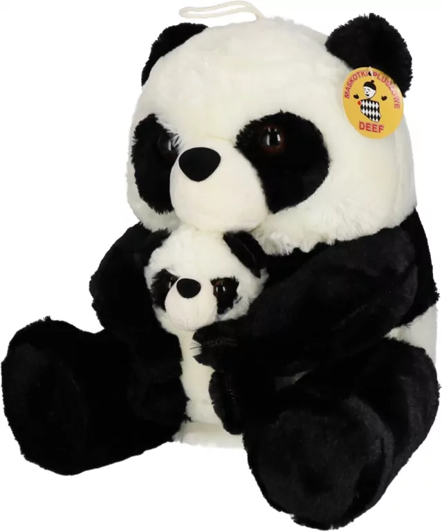 PLUSZAK PANDA 28CM Z MLODYM DE - tantis.pl